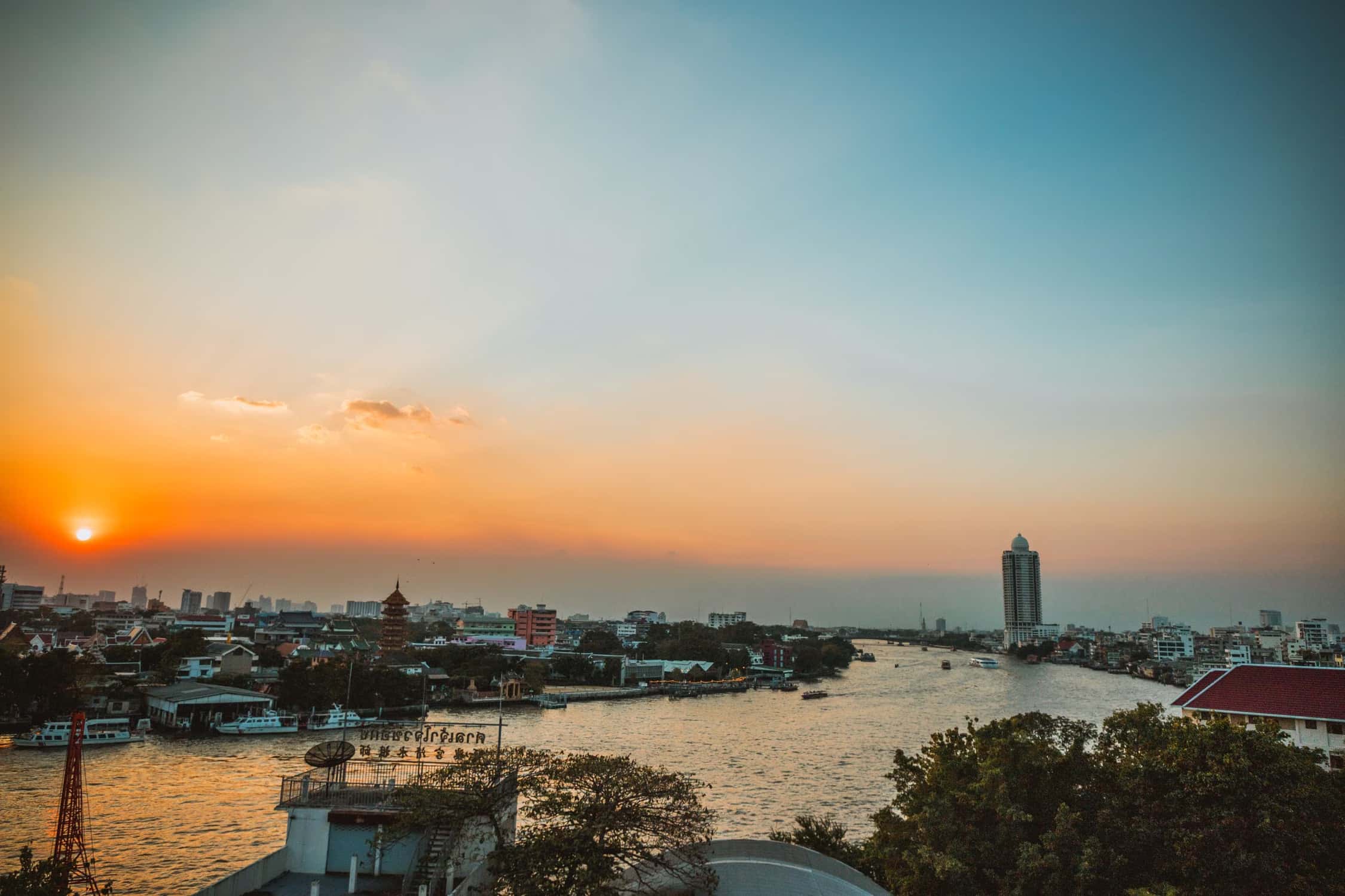 Bangkok Sunset — Бангкок на закате Bangkok Sunset — Бангкок на закате — фото